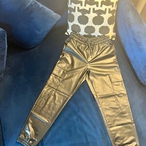 Zara Black Cargo Leggings